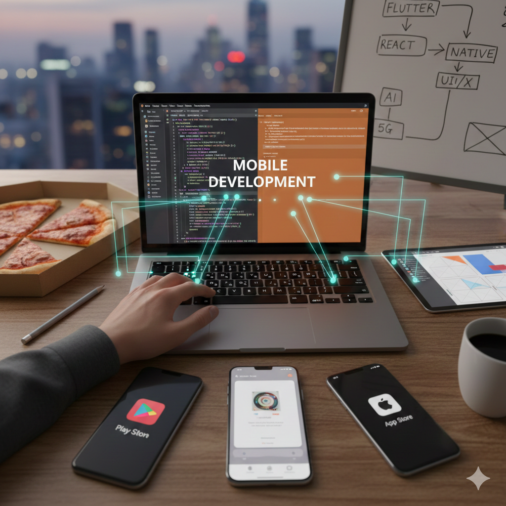 تصویر مقاله: مروری بر اجزا و مراحل توسعه موبایل